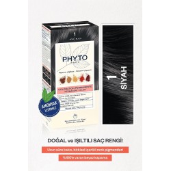 Phyto Color Bitkisel Saç Boyası 1 - Noir Siyah