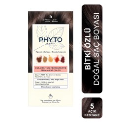 Phyto Color Bitkisel Saç Boyası 5 Açık Kestane -Chatain Clair- Yeni Formül