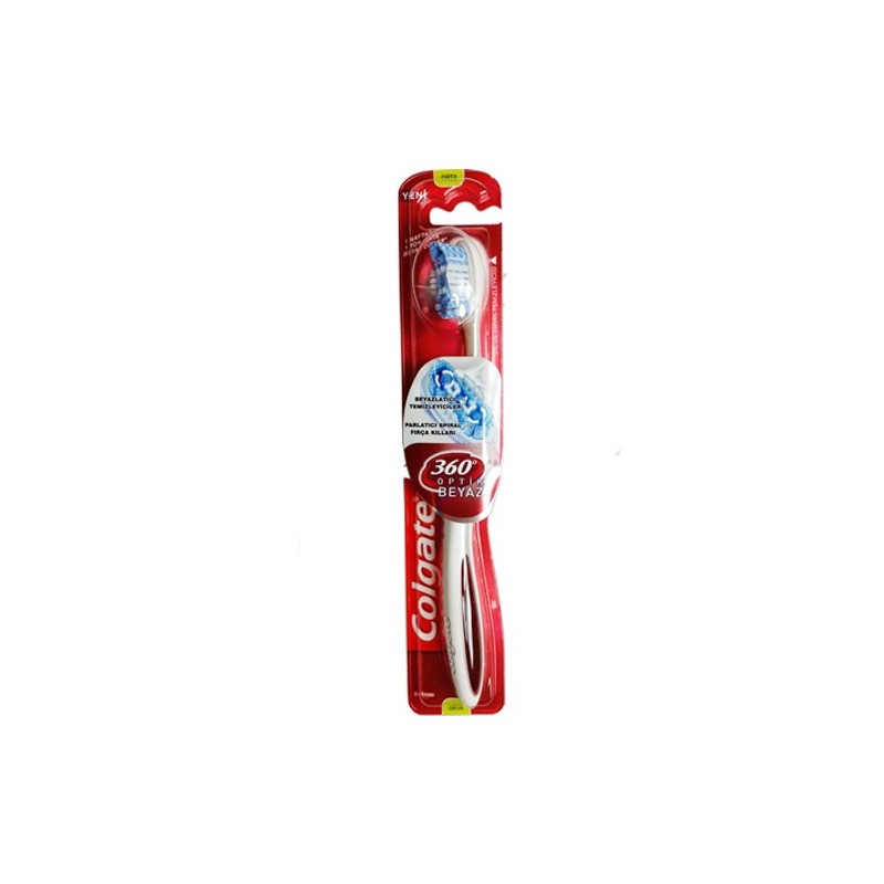 Colgate Diş Fırçası 360 Derece Optik Beyaz Orta