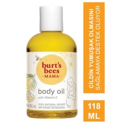 Burts Bees Mama Bee Nourishing Body Oil 118 ml Anneye Özel Besleyici Vücut Yağı