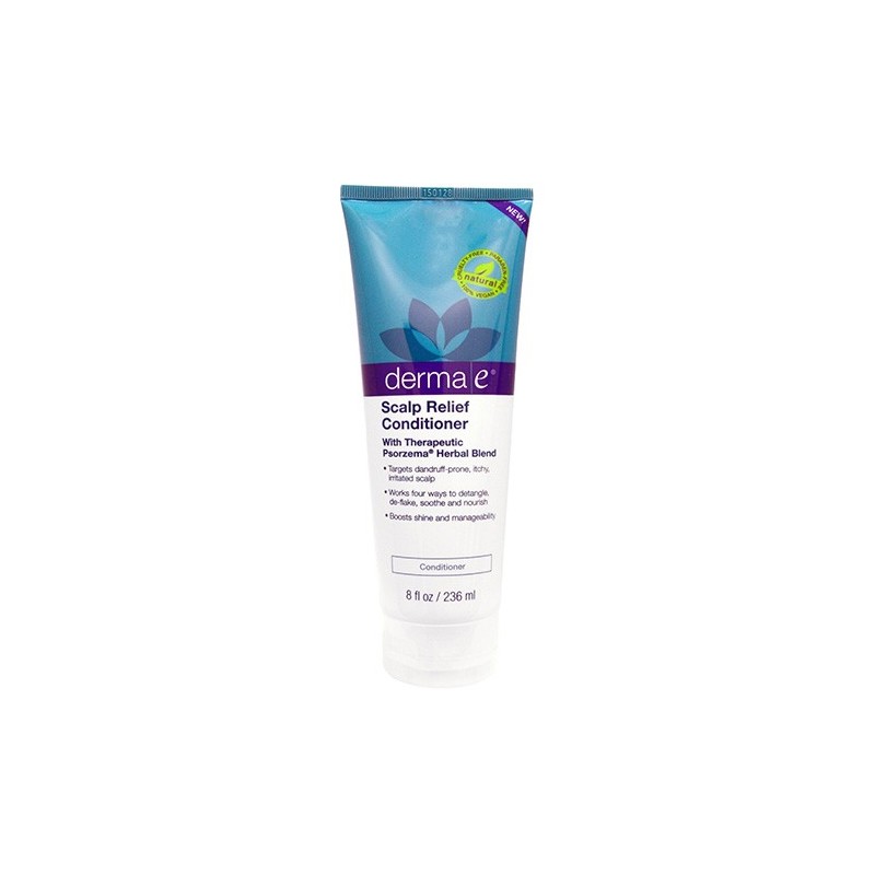 Derma E Scalp Relief Conditioner 236ml - Terapatik Özellikte Saç Kremi Derma E Scalp Relief Conditioner 236ml - Terapatik Özellikte Saç Kremi