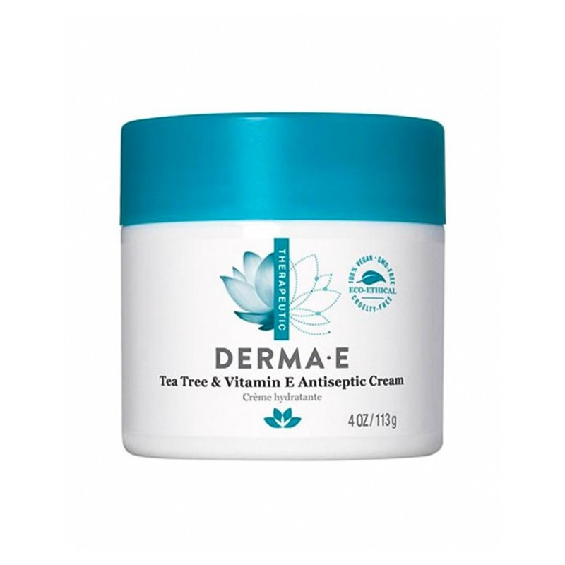Derma E Tea Tree And E Antiseptic Creme 113gr - Çay Ağacı ve E Vitaminli Yatıştırıcı Krem Derma E Tea Tree And E Antiseptic Creme 113gr - Çay Ağacı ve E Vitaminli Yatıştırıcı Krem