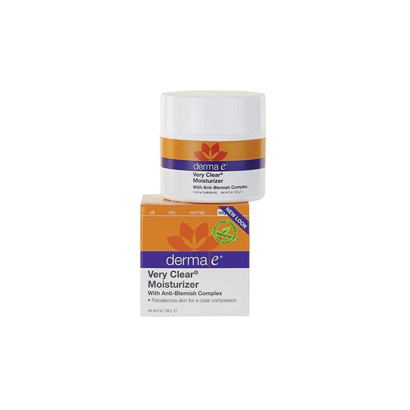 Derma E Very Clear Moisturizer Cream 56 g - Akneli Ciltler İçin Nemlendirici Krem Derma E Very Clear Moisturizer Cream 56 g - Akneli Ciltler İçin Nemlendirici Krem