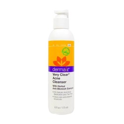 Derma E Very Clear Acne Cleanser 175 ml - Akneli Ciltler İçin Temizleyici