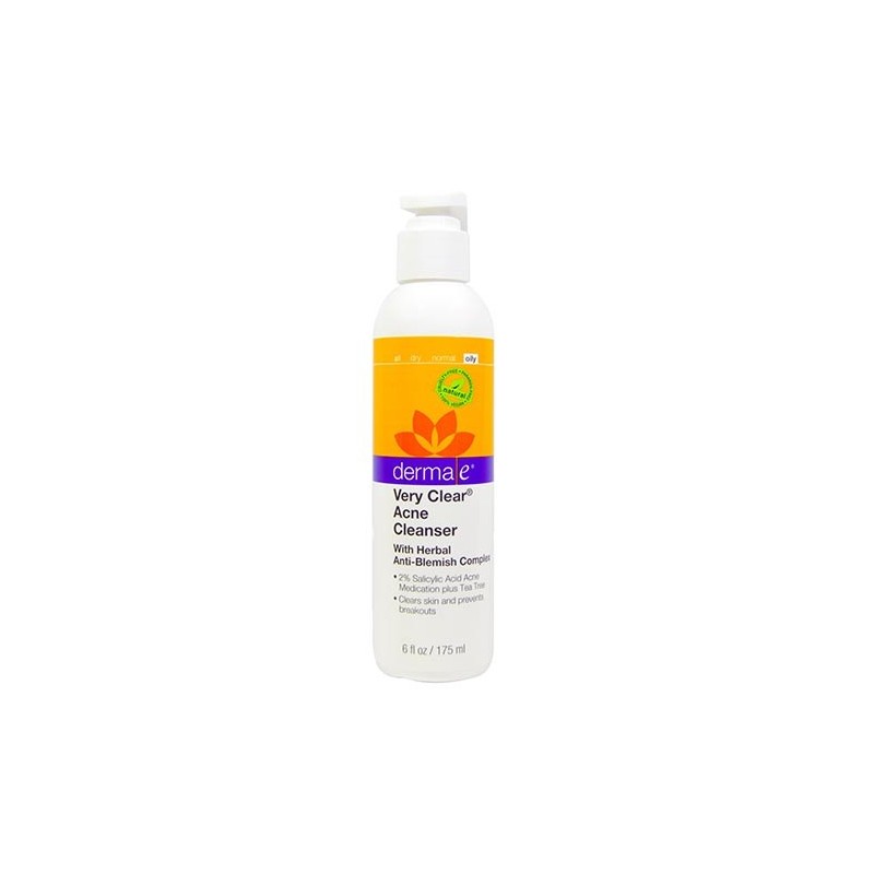 Derma E Very Clear Acne Cleanser 175 ml - Akneli Ciltler İçin Temizleyici Derma E Very Clear Acne Cleanser 175 ml - Akneli Ciltler İçin Temizleyici