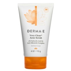 Derma E Very Clear Acne Scrub 113 g - Akneli Ciltler İçin Peeling