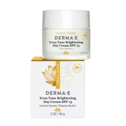 Derma E Evenly Radiant Brightening Day Creme SPF15 56 g - Aydınlatıcı Gündüz Bakım Kremi