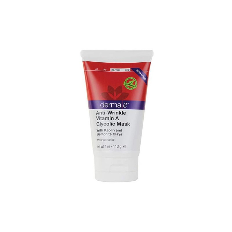 Derma E Anti Wrinkle Vitamin A Glycolic Mask 113 g - Kırışıklık Giderici Yüz Maskesi