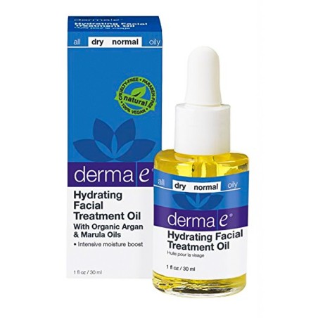 Derma E Hydrating Facial Treatment Oil 30ml - Ultra Nemlendirici Bakım Yağı