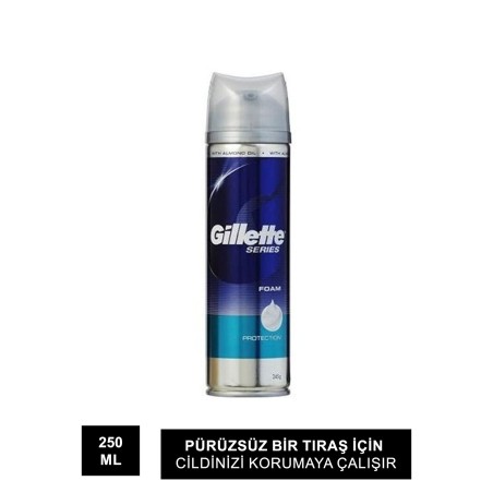 Gillette Series Tıraş Köpüğü 250 ml