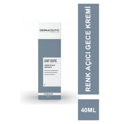 Dermaceutic Light Ceutic Renk Açıcı Gece Kremi 40 ml (S.K.T 11-2023)