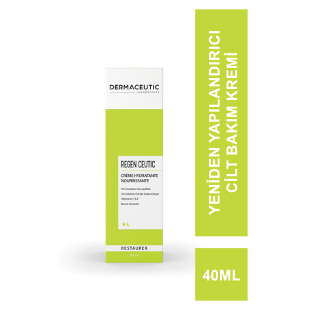 Dermaceutic Regen Ceutic 40 ml - Yeniden Yapılandırıcı Cilt Bakım Kremi (S.K.T 02-2024)