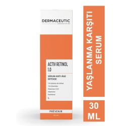 Dermaceutic Activ Retinol 1.0 Anti Age 30ml - Yaşlanma Karşıtı Serum (Ekstra Güçlü)