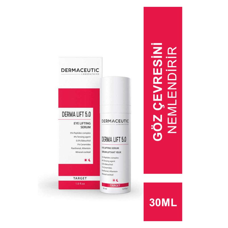 Dermaceutic Derma Lift 5.0 Lifting Power Serum 30 ml - Göz Çevresi Serumu (S.K.T 06-2024) Dermaceutic Derma Lift 5.0 Lifting Power Serum 30 ml - Göz Çevresi Serumu (S.K.T 06-2024)