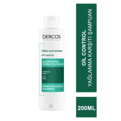 Vichy Dercos Oil Control - Yağlanma Karşıtı Şampuan 200ml