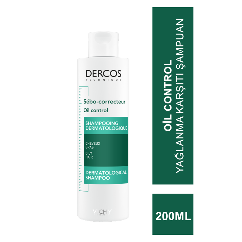 Vichy Dercos Oil Control - Yağlanma Karşıtı Şampuan 200ml