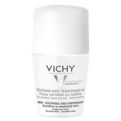Vichy Deo Sensitive Terleme Karşıtı Hassas Ciltler Roll-On 50ml 48 Saat Etkili