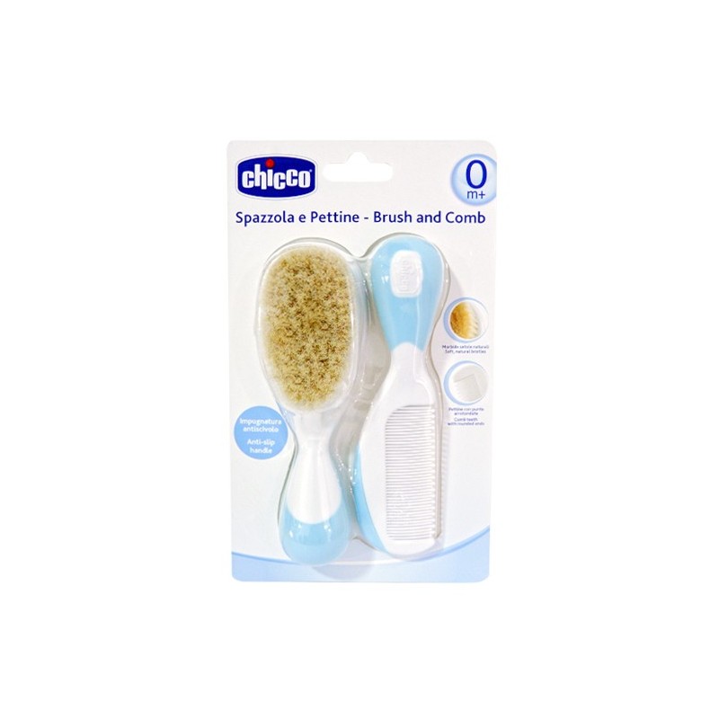 Chicco Tarak&Fırça Seti Mavi Chicco Tarak&Fırça Seti Mavi