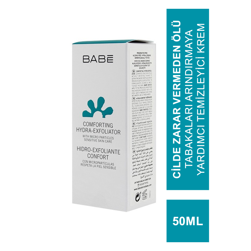Babe Comforting Hydra Exfoliator 50ml - Arındırıcı Krem Temizleyici Babe Comforting Hydra Exfoliator 50ml - Arındırıcı Krem Temizleyici