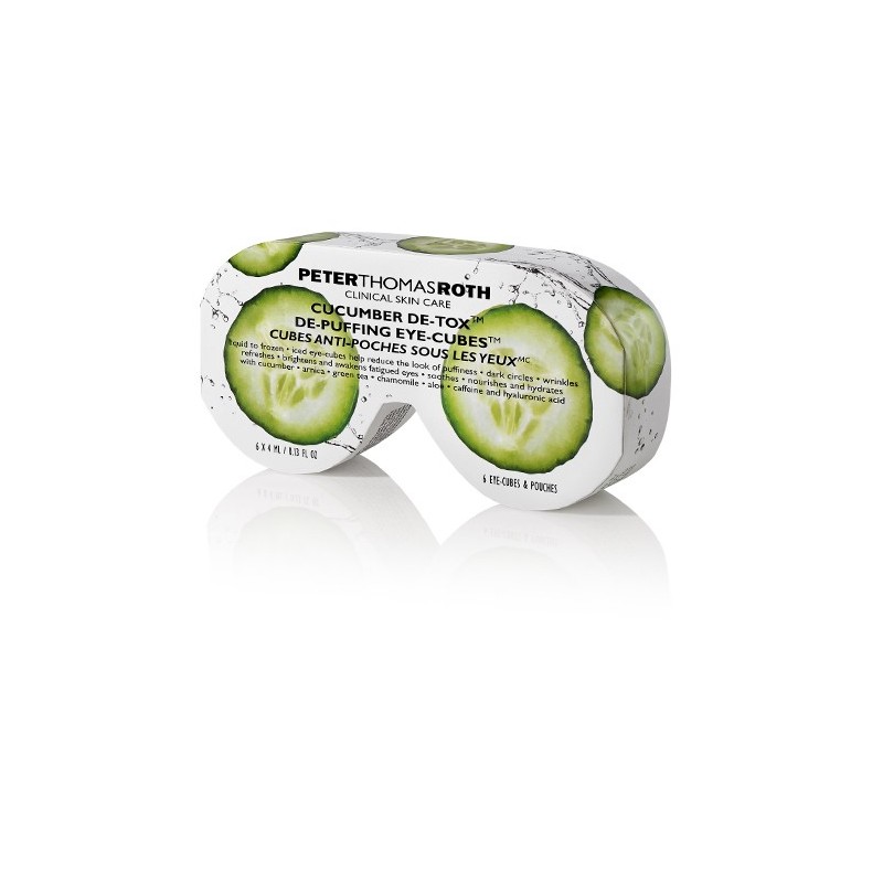 Peter Thomas Roth Cucumber Detox De-Puffing Eye Cubes 6x4ml Peter Thomas Roth Cucumber Detox De-Puffing Eye Cubes 6x4ml