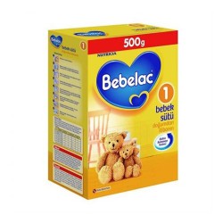 Bebelac 1 Bebek Sütü 500 gr. (S.K.T 11.09.2016)