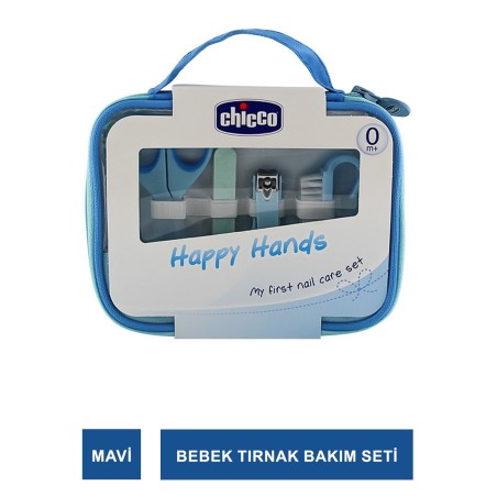 Chicco Tırnak Bakım Seti Mavi