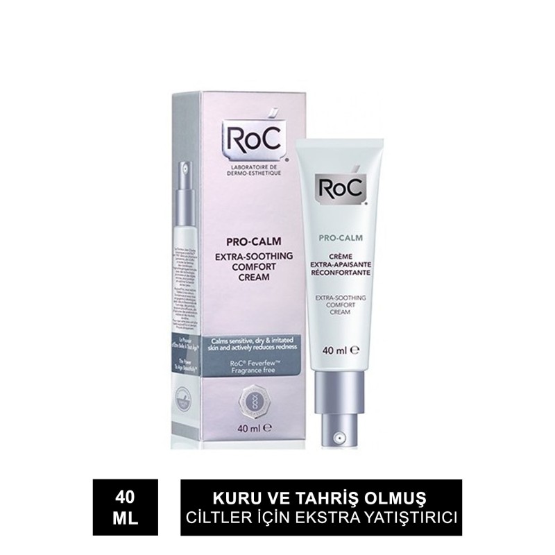 RoC Pro-Calm Extra Soothing Comfort Cream - Ekstra Yatıştırıcı Bakım Kremi 40 ml