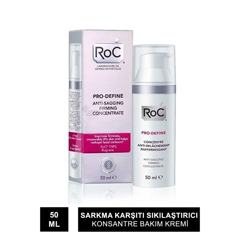 RoC Pro-Define Sarkma Karşıtı Sıkılaştırıcı Konsantre Bakım Kremi 50 ml
