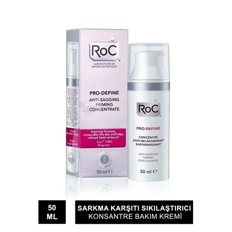 RoC Pro-Define Sarkma Karşıtı Sıkılaştırıcı Konsantre Bakım Kremi 50 ml