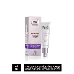 RoC Pro-Renove Fluide Yaşlanma Etkilerine Karşı Dengeleyici Likit Bakım Kremi 40ml
