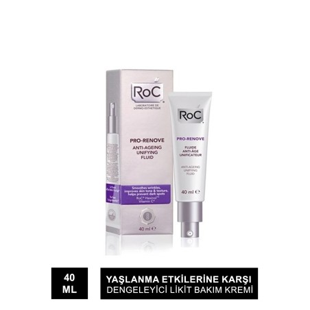 RoC Pro-Renove Fluide Yaşlanma Etkilerine Karşı Dengeleyici Likit Bakım Kremi 40ml