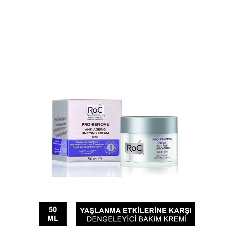 RoC Pro-Renove Yaşlanma Etkilerine Karşı Dengeleyici Bakım Kremi 50ml
