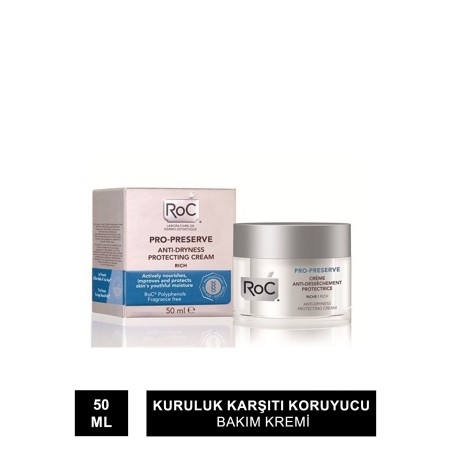 RoC Pro-Preserve Rich Kuruluk Karşıtı Koruyucu Bakım Kremi - Zengin Formül 50ml