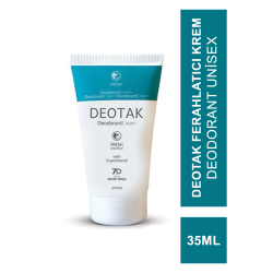 Deotak Fresh Ferahlatıcı Krem Deodorant Unisex 35ml