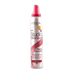 Loreal Paris Studio Line Silk&Gloss Fixing Mousse - Sabitleyici Köpük 200ml