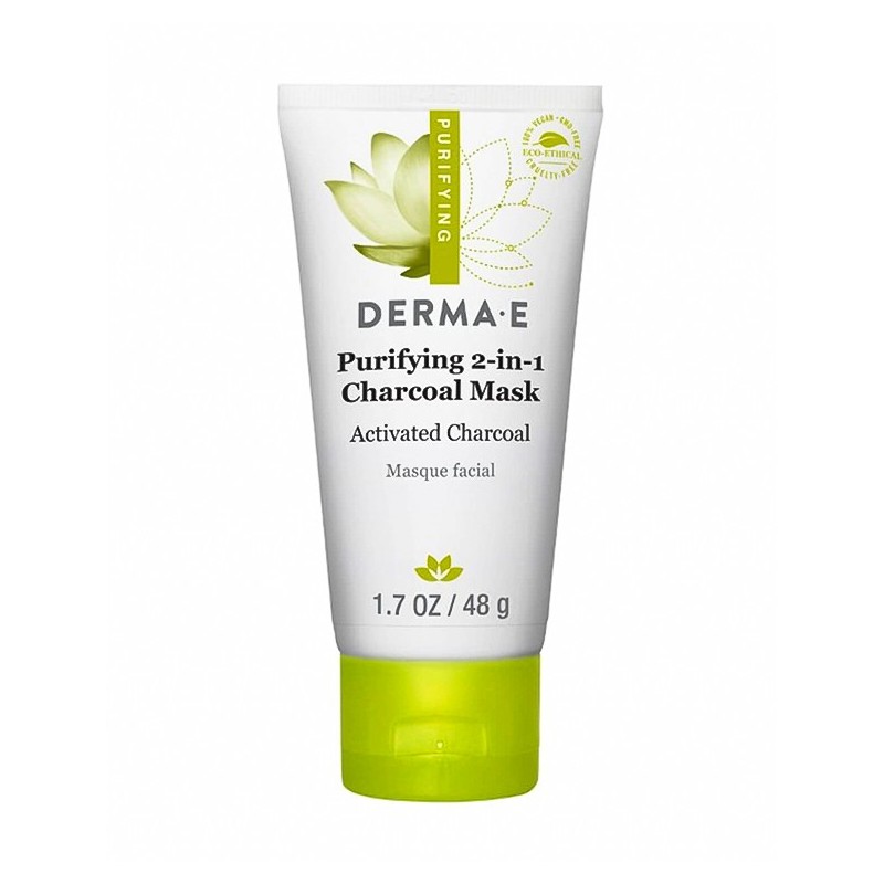 Derma E Purifying 2 in 1 Charcoal Mask 48g