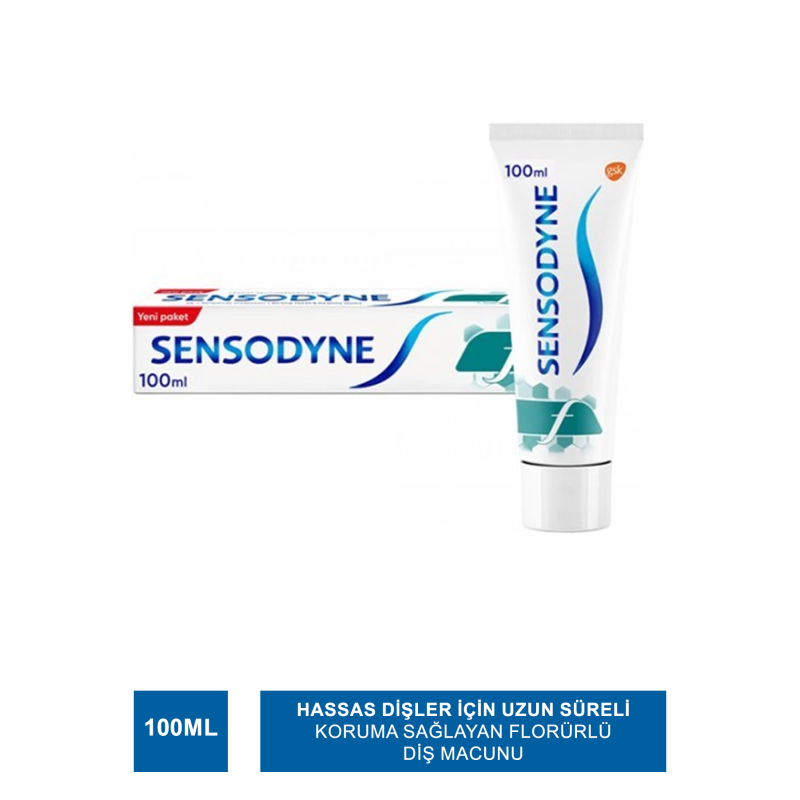 Sensodyne F Florürlü Diş Macunu 100 ml