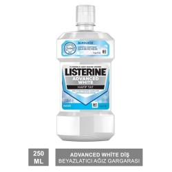 Listerine Advanced White Diş Beyazlatıcı Ağız Gargarası 250 ml- Nane Aromalı