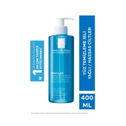 La Roche Posay Effaclar Temizleme Jeli Yağlı/Akneye Eğilim Gösteren Ciltler Siyah Nokta Görünümü ve Parlama Karşıtı 400ml