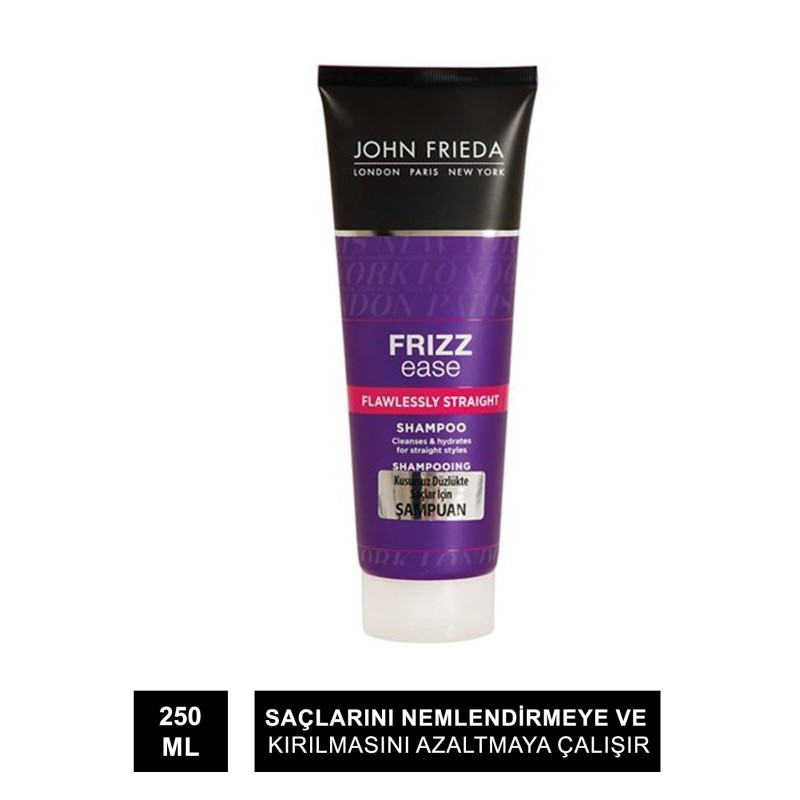 John Frieda Frizz Ease Flawlessly Straight Shampoo 250 ml Kusursuz Düzlükte Saçlar İçin Şampuan John Frieda Frizz Ease Flawlessly Straight Shampoo 250 ml Kusursuz Düzlükte Saçlar İçin Şampuan