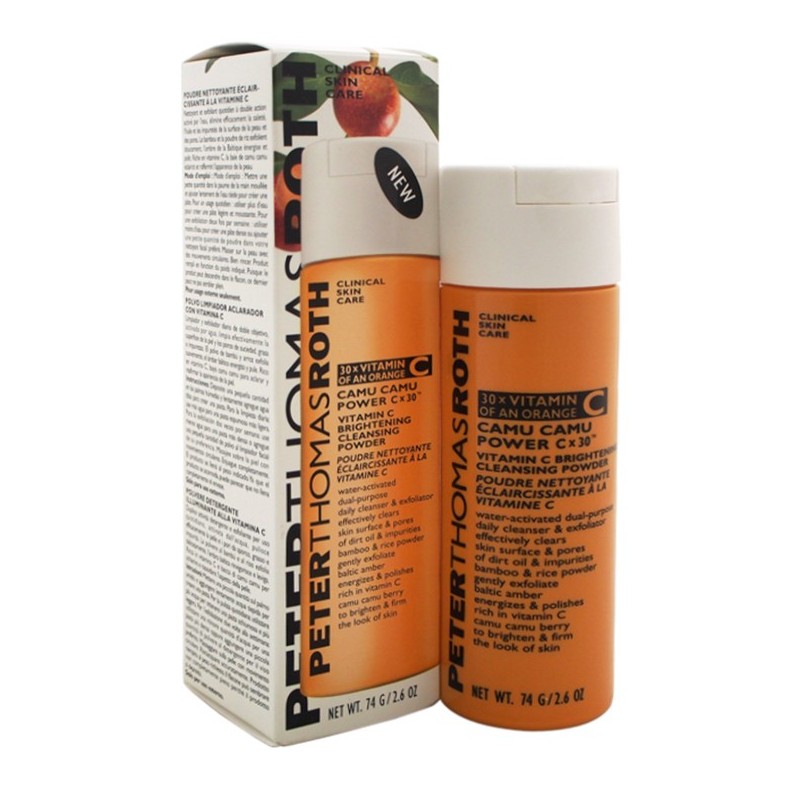 Peter Thomas Roth Camu Camu Cx30 Vitamin C Brıghtenıng Powder Cleanser 74 gr. Peter Thomas Roth Camu Camu Cx30 Vitamin C Brıghtenıng Powder Cleanser 74 gr.