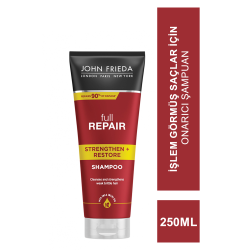 John Frieda Full Repair Shampoo 250 ml İşlem Görmüş Saçlar İçin Onarıcı Şampuan