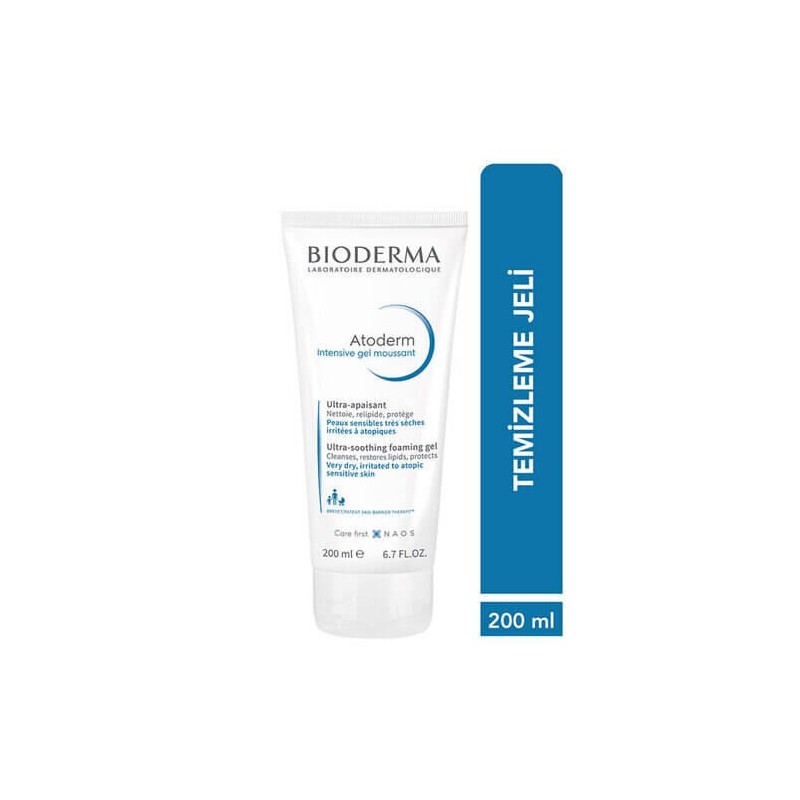 Bioderma Atoderm Intensive Foaming Gel Moussant 200 ml Bioderma Atoderm Intensive Foaming Gel Moussant 200 ml