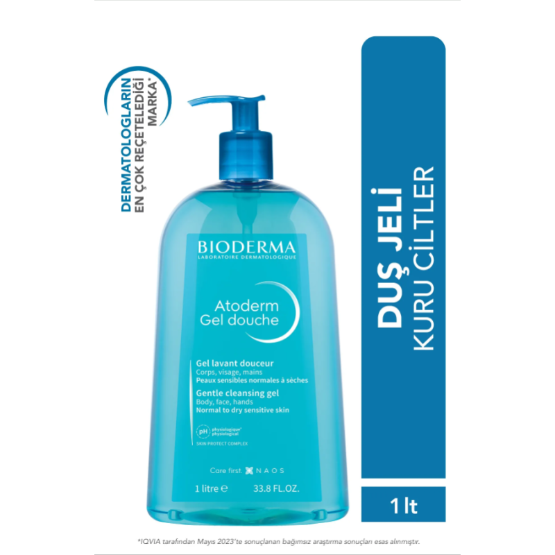 Bioderma Atoderm Shower Gel 1 Litre Bioderma Atoderm Shower Gel 1 Litre