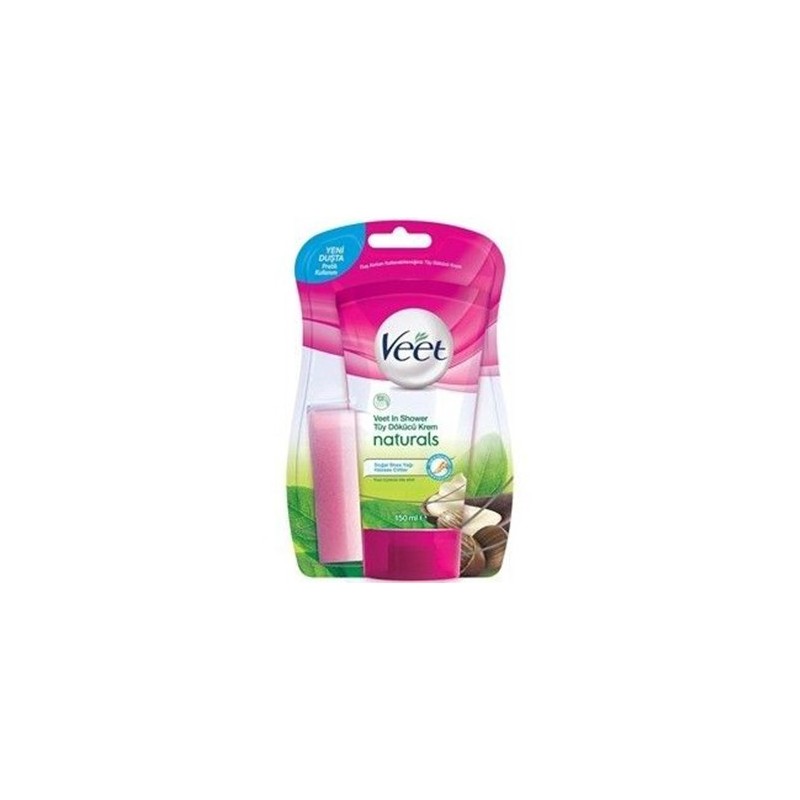 Veet  Tüy Dökücü Krem Naturals Doğal Shea Yağı 150 ml