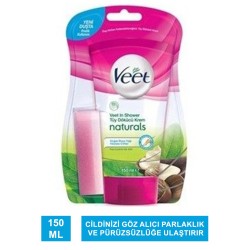 Veet Duşta Tüy Dökücü Krem Naturals Doğal Shea Yağı 150 ml