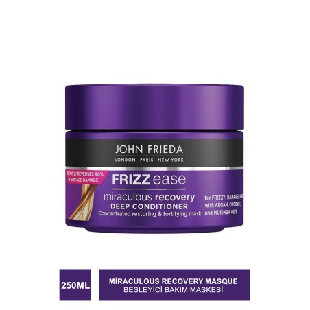 John Frieda Frizz Ease Miraculous Recovery Masque 250 ml Besleyici Bakım Maskesi