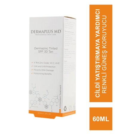 DermaPlus MD Dermazinc Tinted SPF 30 60 ml