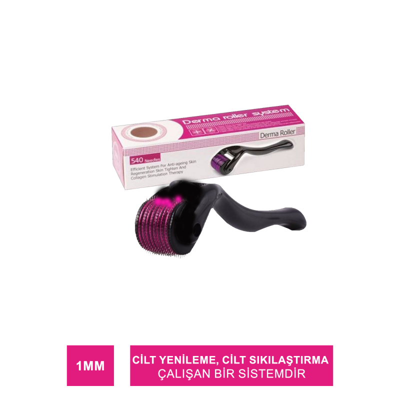 Dermaplus Md Roller System 540 Needles (1 MM)-540 Titanyum İğne Dermaroller