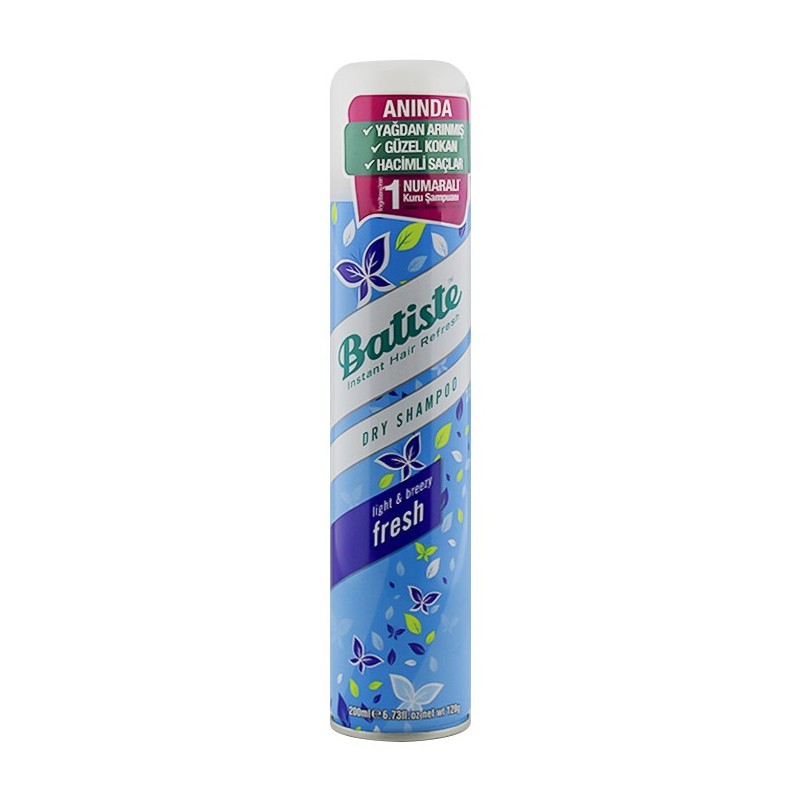 Batiste Fresh Dry Shampoo Kuru Şampuan 200 ml Batiste Fresh Dry Shampoo Kuru Şampuan 200 ml